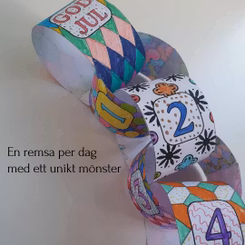 Räkna ner till jul - färglägg