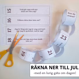 Räkna ner till jul - en gåta om dagen