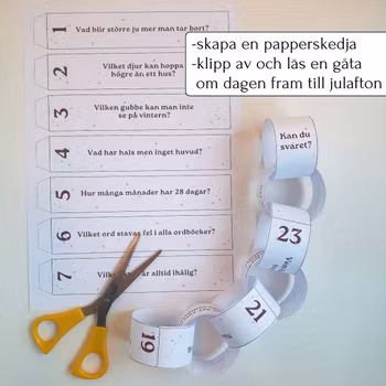 Räkna ner till jul - en gåta om dagen