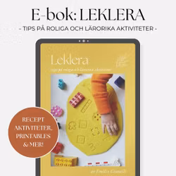 E-bok: Leklera - tips på roliga och lärorika aktiviteter