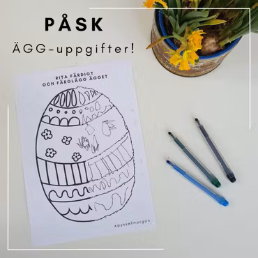 Påsk: ÄGG-uppgifter