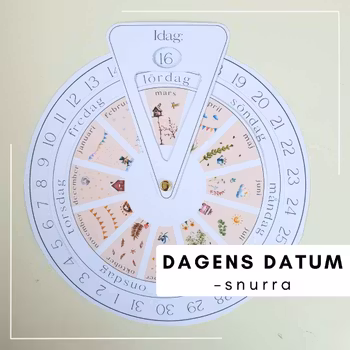 Snurra - dagens datum