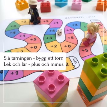 Mattespel - med duplo