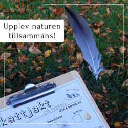 Skattjakt i naturen - tema höst