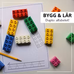 Duplo: bygg alfabetet