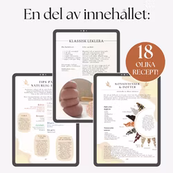 E-bok: Recept - leklera, månsand och slime