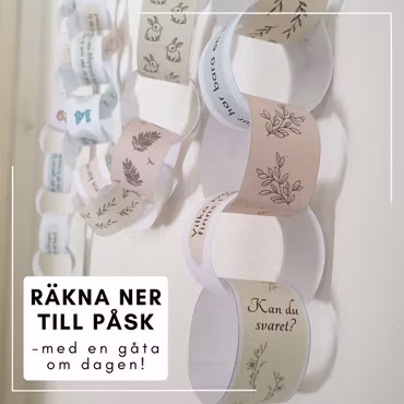 Räkna ner till påsk - en gåta om dagen