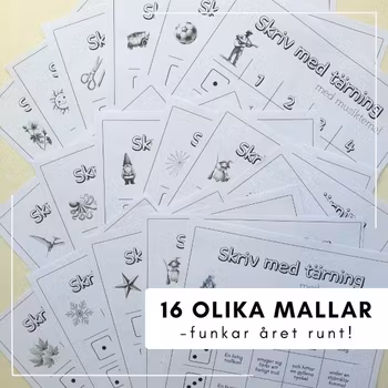 Skriv med tärning