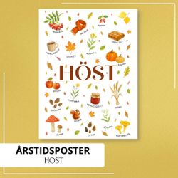 Årstidsposter - höst