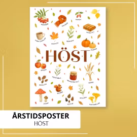 Årstidsposter – höst