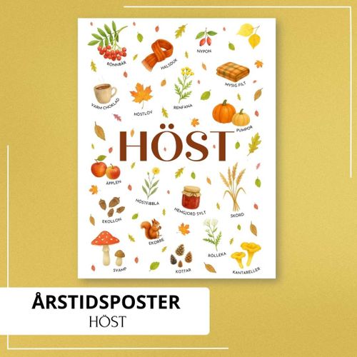 Årstidsposter - höst