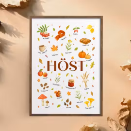 Årstidsposter – höst
