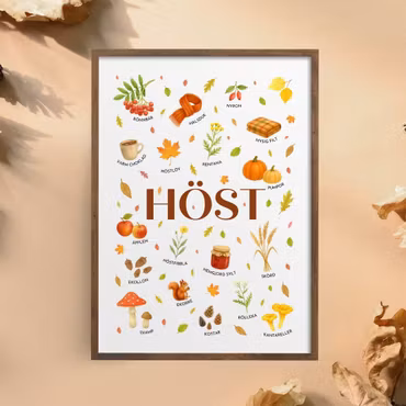 Årstidsposter – höst