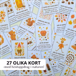 Uppdragskort - med tema höst!