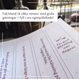 Räkna ner till jul - en god gärning om dagen