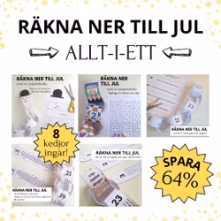 Räkna ner till jul - ALLT I ETT!