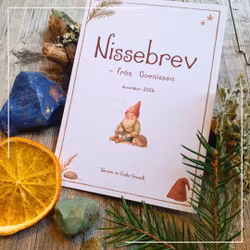 Nissebrev från Goenissen - för små barn (2-3 år)