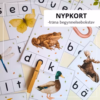 Nypkort - versaler och gemener