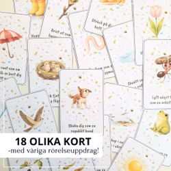 Rörelsekort - med tema vår!