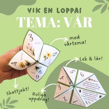 Vik en loppa - tema vår!
