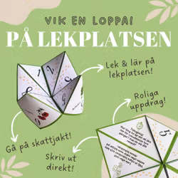 Vik en loppa - på lekplatsen