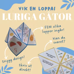 Vik en loppa - kluriga gåtor