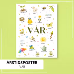 Årstidsposter -  vår