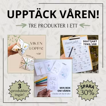 Upptäck våren - 3 produkter i ett