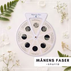 Snurra - månens faser