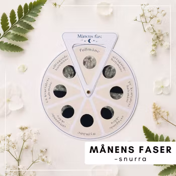 Snurra - månens faser