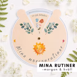 Mina rutiner - snurra morgon & kväll