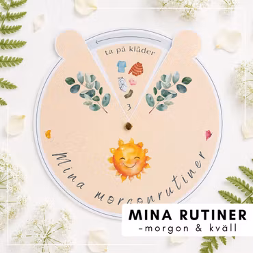 Mina rutiner - snurra morgon & kväll
