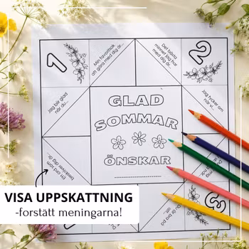 Vik en loppa - pedagogpresent
