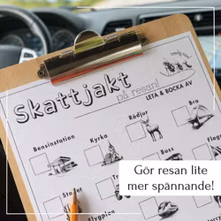 Skattjakt på resan