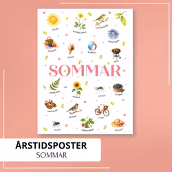Årstidsposter - sommar