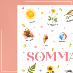 Årstidsposter - sommar