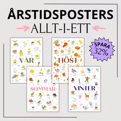 Årstidsposters - allt i ett!