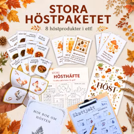 Stora höstpaketet – hela höstens aktivitetsbank