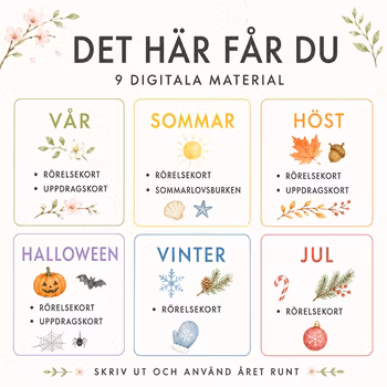 Rörelse & uppdrag året runt - allt i ett