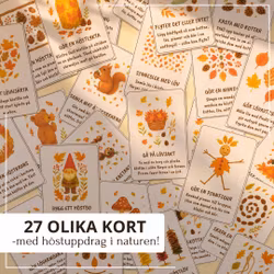 Uppdragskort - med tema höst!