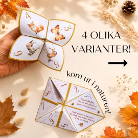 Höstloppor – 4 lekar och uppdrag