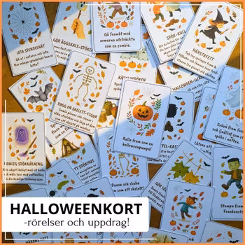 Stora Halloween-paketet – 7 pyssel, lekar & aktiviteter