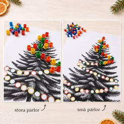 Öva finmotorik - jultema