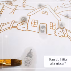 Trolla med olja - jultema