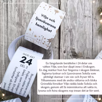 Räkna ner till jul - Vilje och ljusvävarens hemlighet