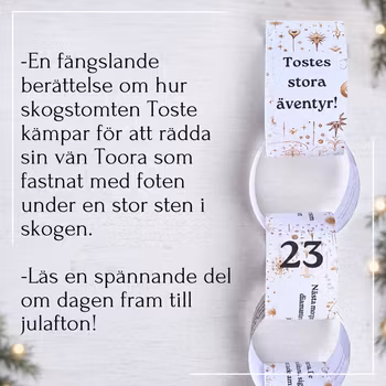 Räkna ner till jul - Tostes stora äventyr!