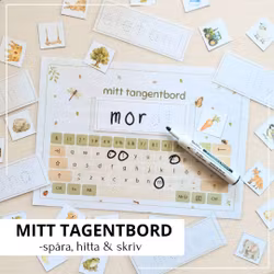 Mitt tangentbord – spåra, hitta och skriv