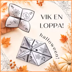 Vik en loppa - tema halloween