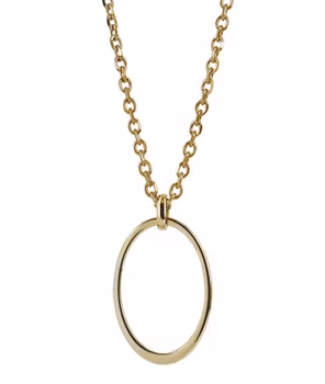 Astrid & Agnes NAOMI Långt Halsband Guld