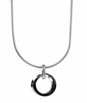 Astrid & Agnes CAROLIN Kort Halsband Svart